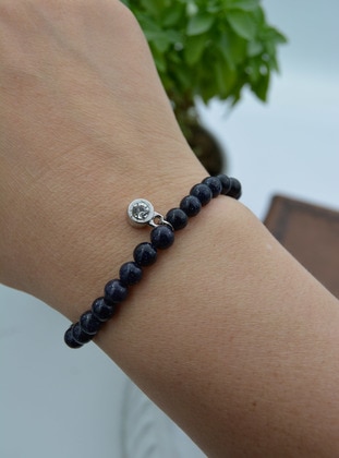 Navy Blue - Bracelet - Stoneage