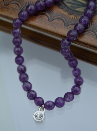 Purple - Necklace - Stoneage