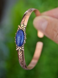 Lapis Lazuli Kupfer Armband Kupfer