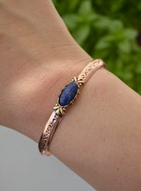 Lapis Lazuli Kupfer Armband Kupfer