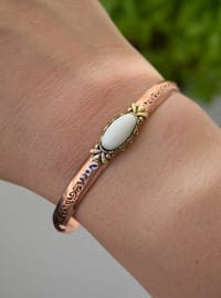 Perlmutt Kupfer Armband Kupfer