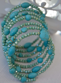 Bracelet Wrap Multicolore