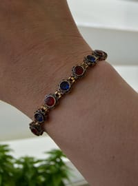 Multi-Colored Stone Bracelet