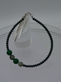 Collier Pierres Naturelles Vert