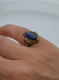 Lapis Lazuli Ring Multi Color