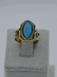 Ensemble d'accessoires en quartz bleu Bleu