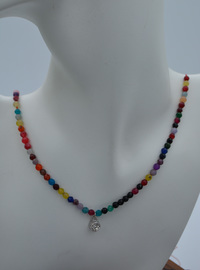 Multi-Color Jade Necklace