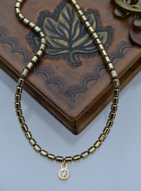 Collier Hématite Multicolore