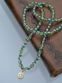 Crystal Quartz Necklace Multi Color