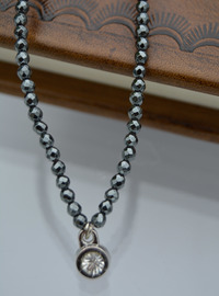 Hematite Stone Necklace Multi Color