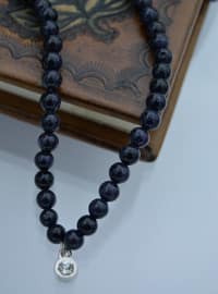 Navy Blue - Necklace