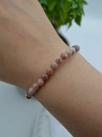 Multi Color Natural Stone Bracelet 6mm