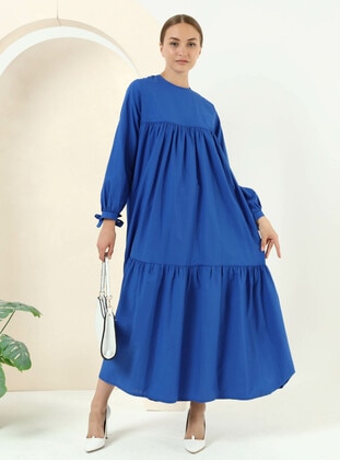 Saxe Blue - Modest Dress - Bwest