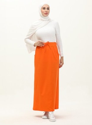 Orange - Skirt - Bwest