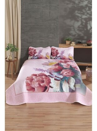 Pink - Bed Spread - Dowry World