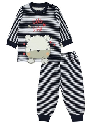 Navy Blue - Baby Pyjamas - Civil Baby