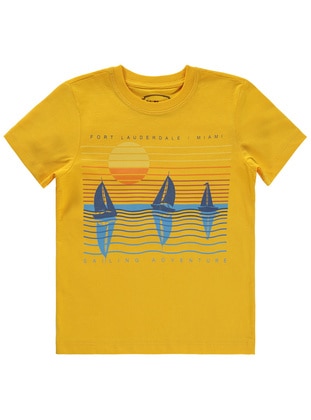 Mustard - Boys` T-Shirt - Civil Boys