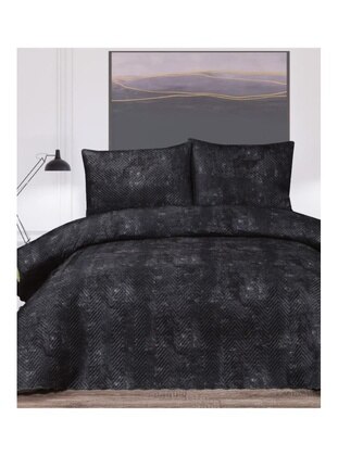 Black - Bed Spread - Dowry World