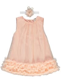 Salmon - Baby Dress