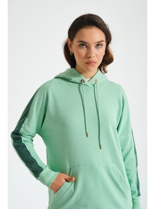 Green - Sweat-shirt - MIZALLE