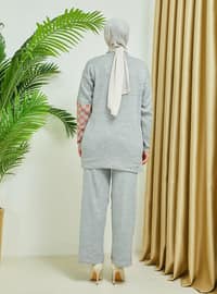 Grey - Unlined - Zero collar - Knit Suits