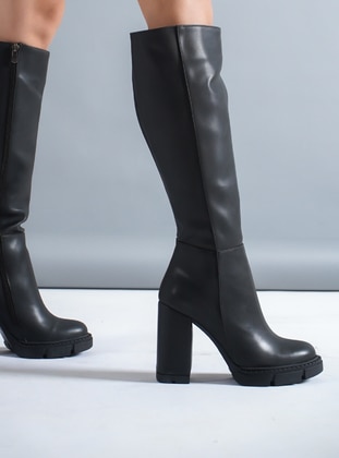 Black - Boots - Shoescloud