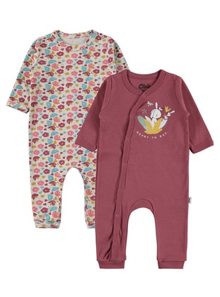 Dusty Rose - Baby Sleepsuits - Civil Baby