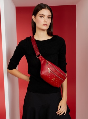 Red - Belt Bags - Pierre Cardin