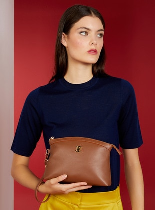 Caramel - Clutch Bags / Handbags - Pierre Cardin