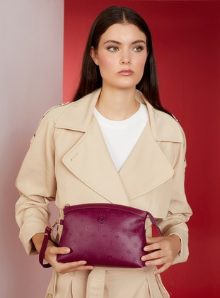 Cherry Color - Clutch Bags / Handbags - Pierre Cardin
