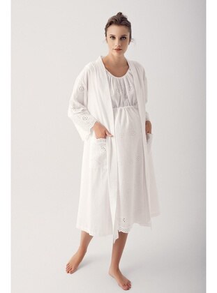 Ecru - Maternity Pyjamas - Artış Collection
