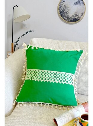 100gr - Green - Throw Pillow Covers - Viva Maison