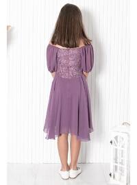 Lilac - Girls` Evening Dress