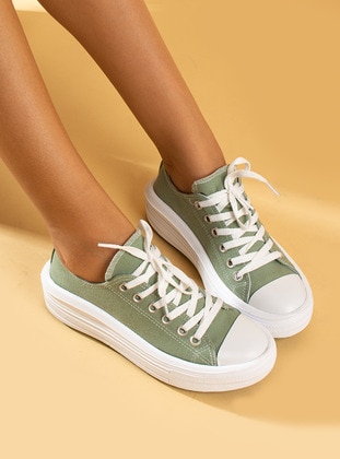 Green - Sports Shoes - Pembe Potin