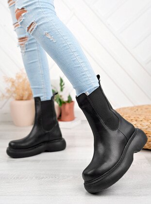 Black - Black - Boot - Boots - Shoescloud