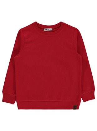 Red - Boys` Sweatshirt - Civil Boys