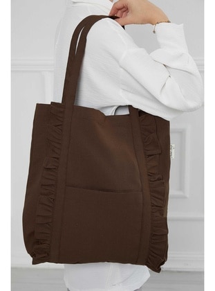 Brown - Shoulder Bags - Aisha`s Design