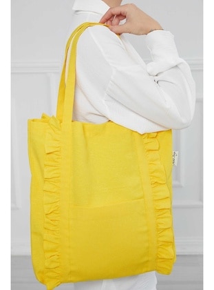 أصفر - الكتف‎ حقائب - Aisha`s Design