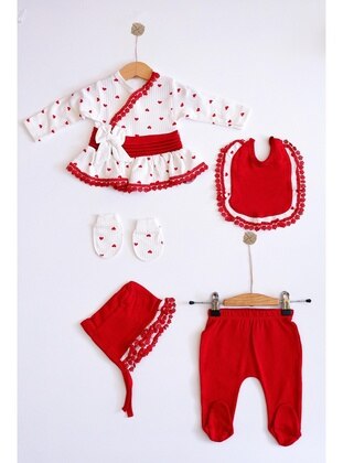 White - Red - Baby Care-Pack - Sitilin