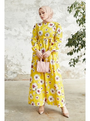 Yellow - Modest Dress - In Style