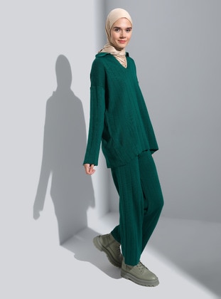 Emerald - Knit Suits - Threeco