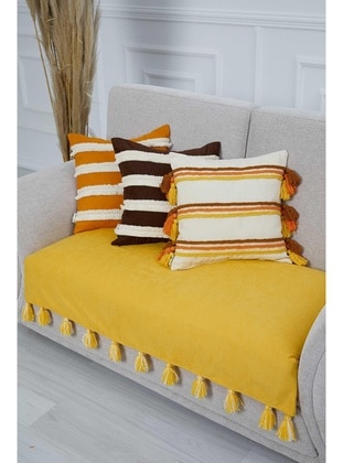 أصفر - رمي الأريكة - Aisha`s Design