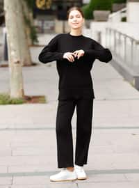 Black - Knit Suits