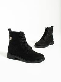 Black Suede - Boots