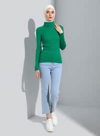 Green - Knit Tunics