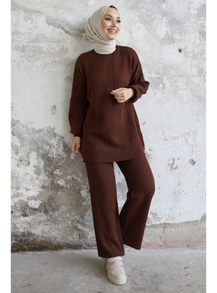 Bitter Chocolate - Mock-Turtleneck - Knit Suits - InStyle
