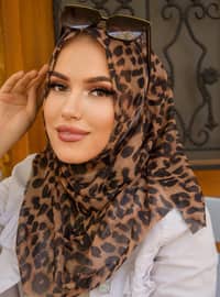 Leopard Print - Instant Scarf