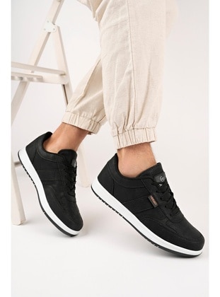 أبيض أسود - حذاء رياضي - أحذية رياضية - Muggo