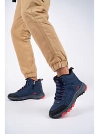 Navy Blue - Outdoor Shoes - Boots