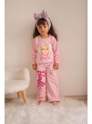 Powder Pink - Girls` Suit - Miniko Kids